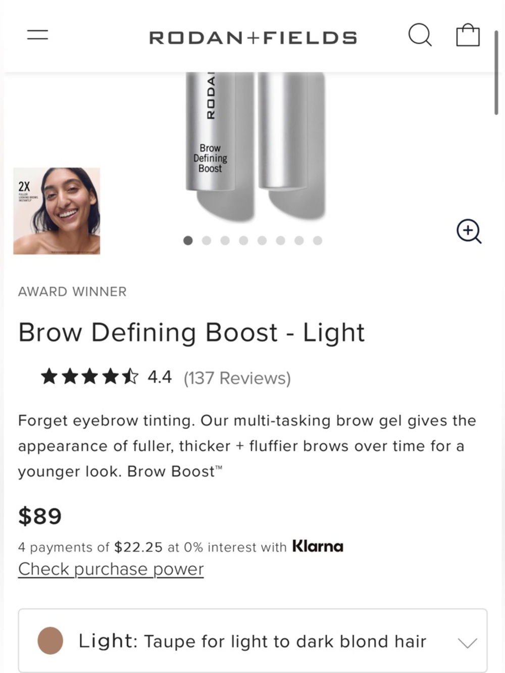 NEW! Rodan + Fields Brow Defining Boost - Picture 5 of 15